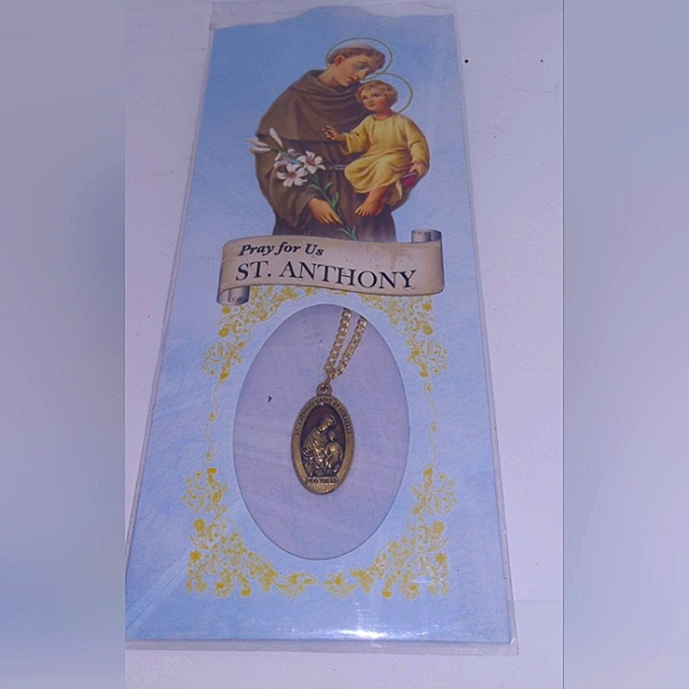 New St Anthony necklace
